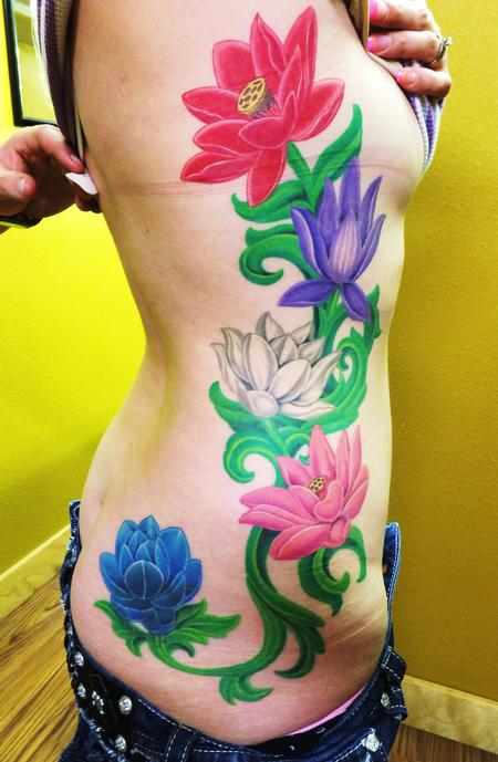 Tattoos - Lotus Flowers - 114740